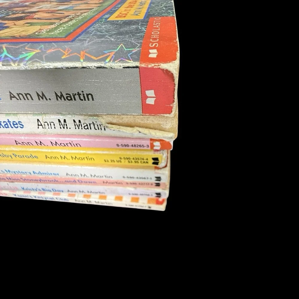 Baby-Sitters Club Little Sister Mixed Lot of 9 Vintage Scholastic Paperbacks‎
